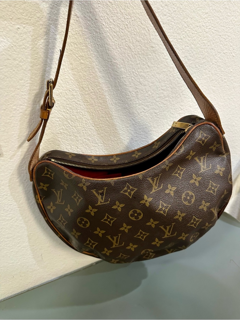 Louis Vuitton Coussin GM Monogram Shoulder Bag Brown